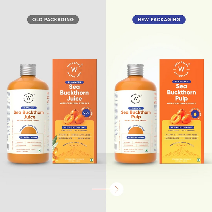 Image 2 of Himalayan Sea Buckthorn Juice with Curcumin Extract | 500ml