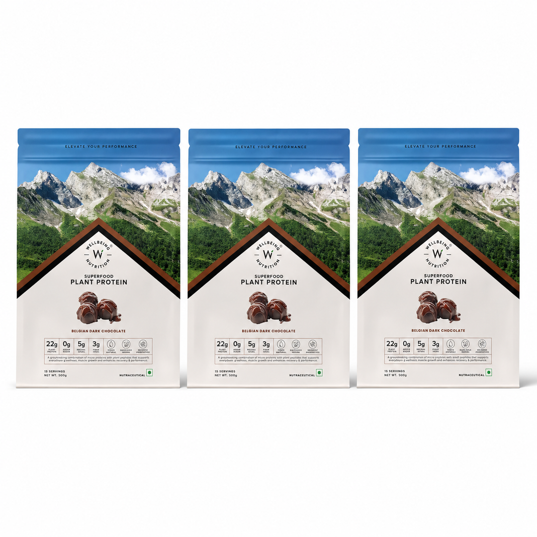 Vegan Protein 22g | 500g | 3B CFU Probiotics | Belgian Dark Chocolate