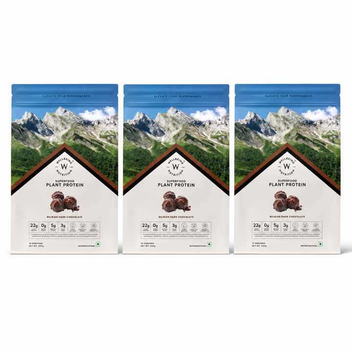 Vegan Protein 22g | 500g | 3B CFU Probiotics | Belgian Dark Chocolate