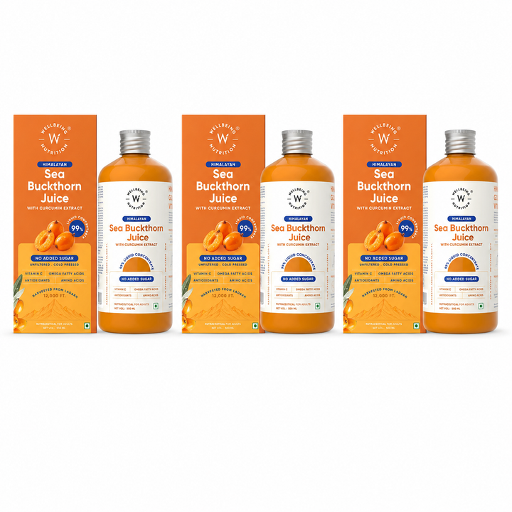 Himalayan Sea Buckthorn Juice with Curcumin Extract | 500ml