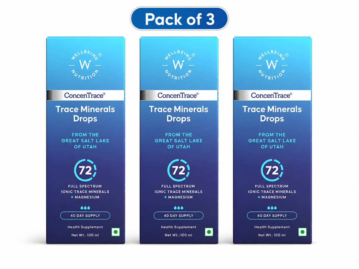 Trace Mineral Drops (ConcenTraceÂ®) | 70+ Ionic Minerals & Magnesium | 40 Servings