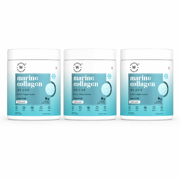 Pure Korean Marine Collagen Peptides | Unflavored | Combat Signs of Ageing