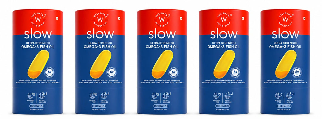 6x Strength Omega 3 Fish Oil